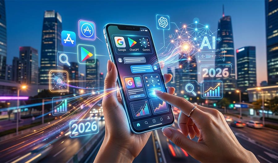 SEO для мобільних додатків у 2026: як отримувати видимість у Google, ChatGPT і Gemini